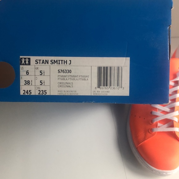Bright summer orange #unignorable Stan Smith ready for your summer adventures :) - Picture 7 of 7